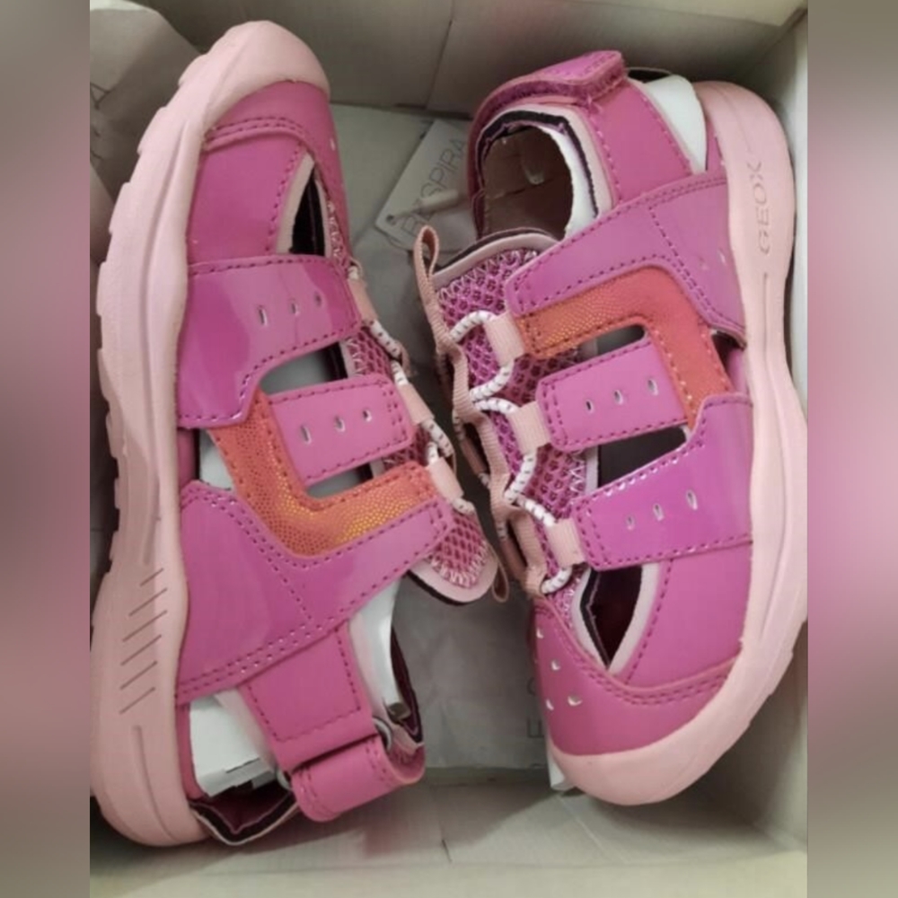 Geox Sport toddler girl sandals -size 10.5 BNIB